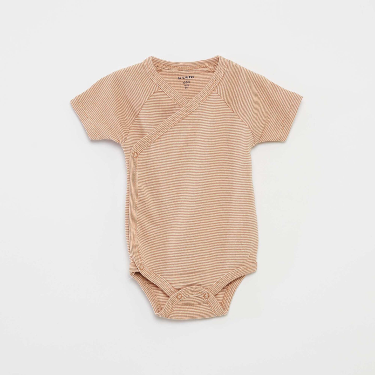 Lot de 3 bodies avec col croisé BLANC