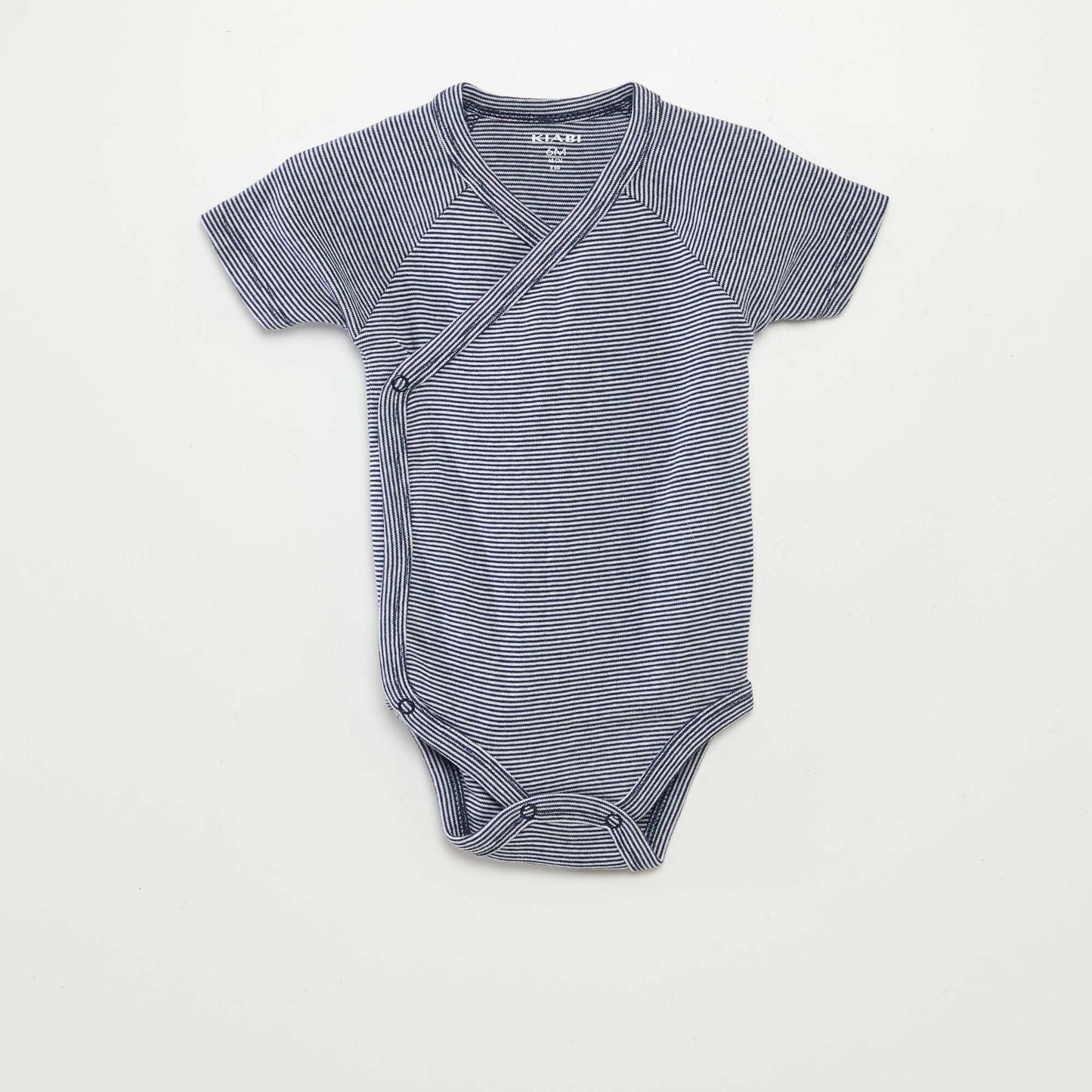 Lot de 3 bodies avec col croisé GRIS