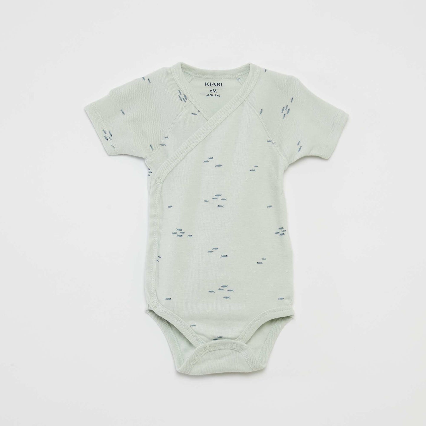 Lot de 3 bodies avec col croisé BLEU