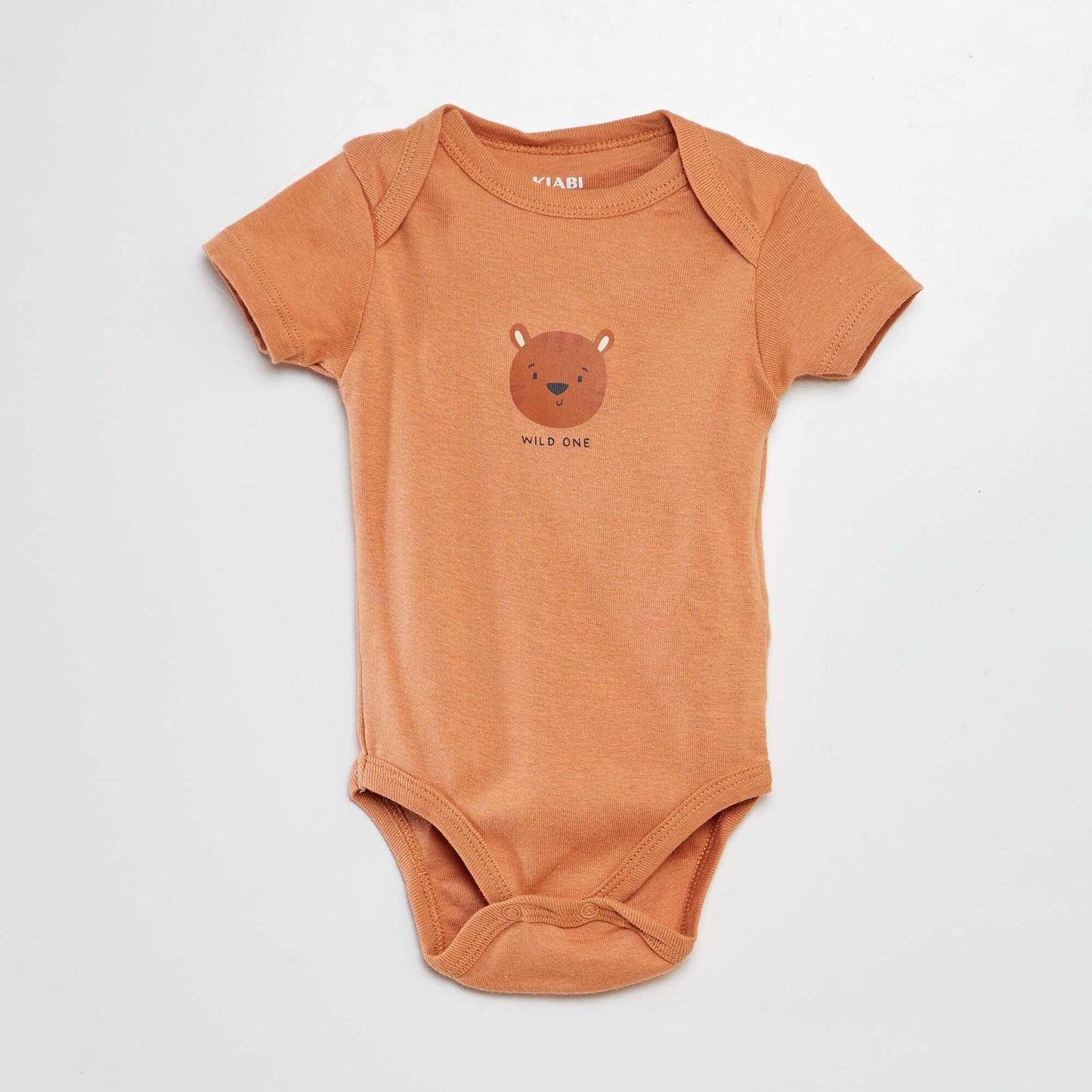 Bodies imprimés en coton - lot de 3 BLANC