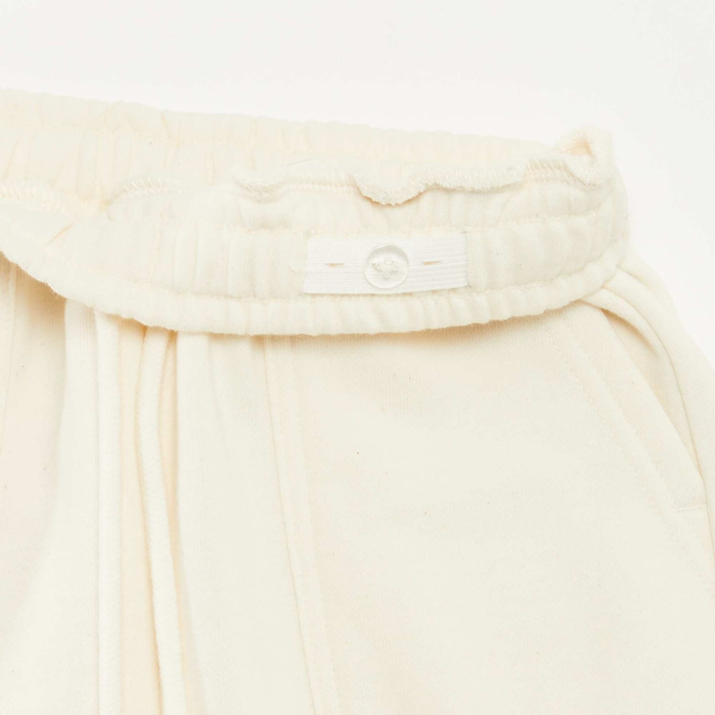 Short à grandes poches BLANC
