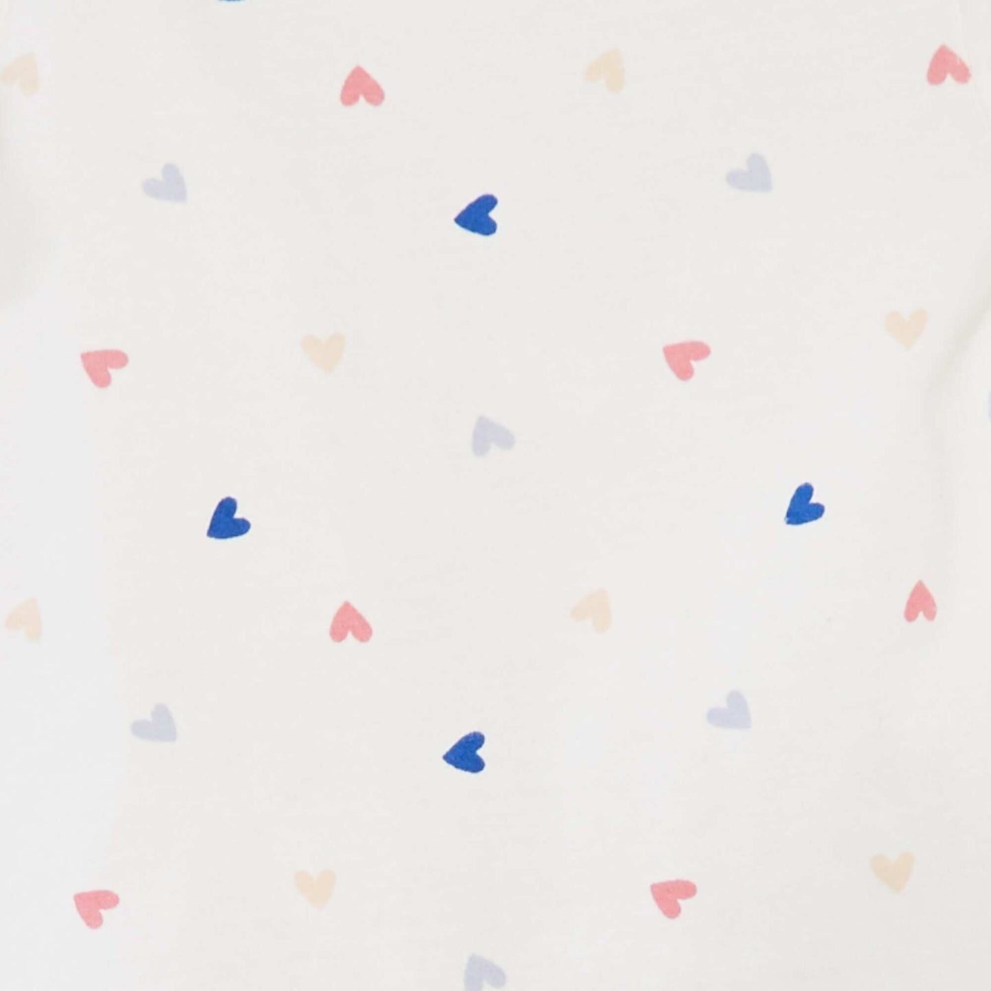 Pyjama court t-shirt + short - 2 pièces BLANC