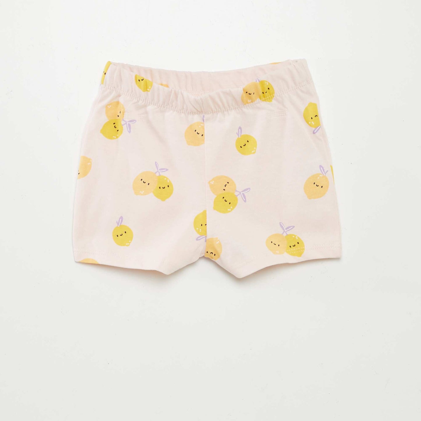 Pyjama court t-shirt + short - 2 pièces ROSE