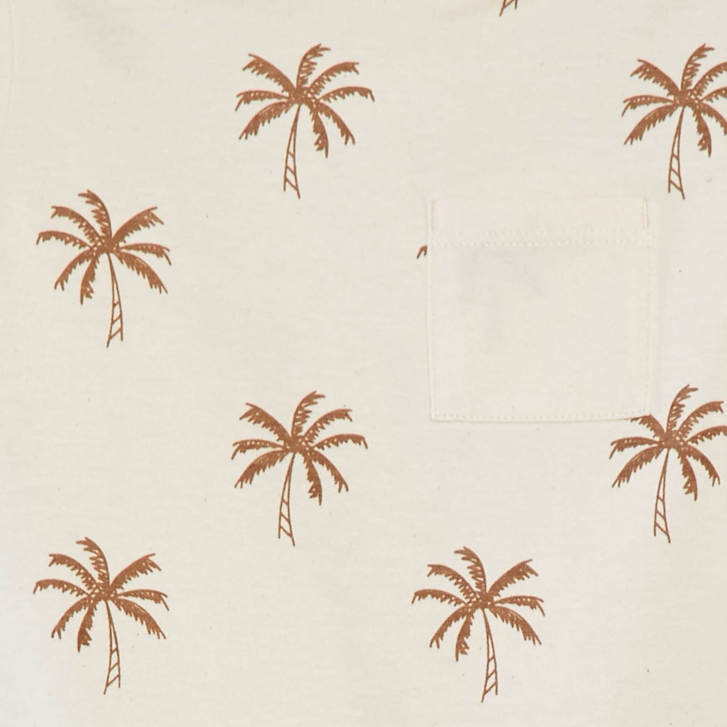 T-shirt avec poche poitrine BEIGE