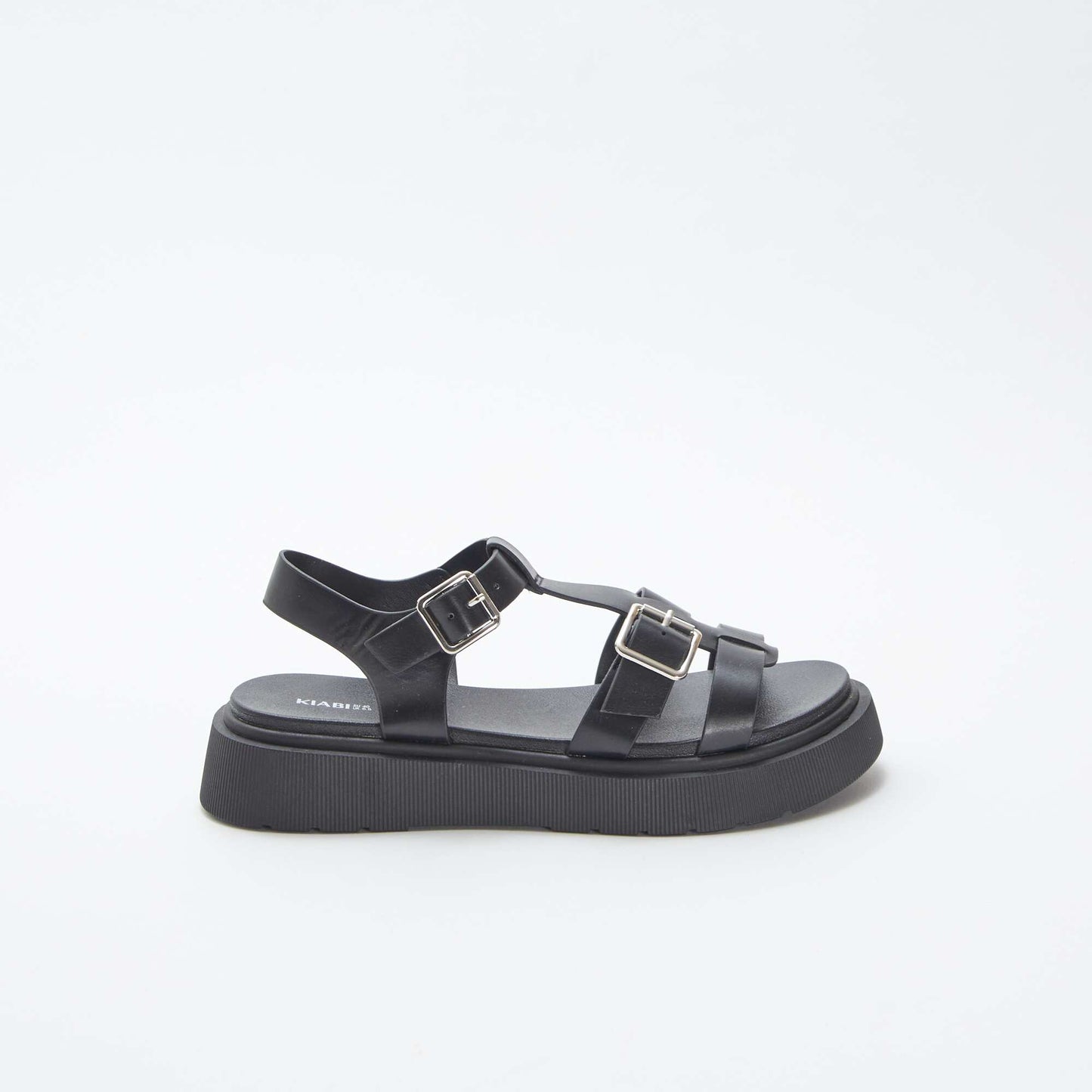 Sandales en simili NOIR