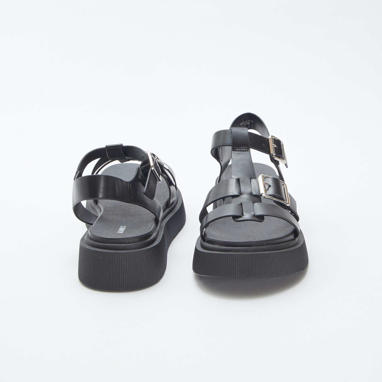 Sandales en simili NOIR