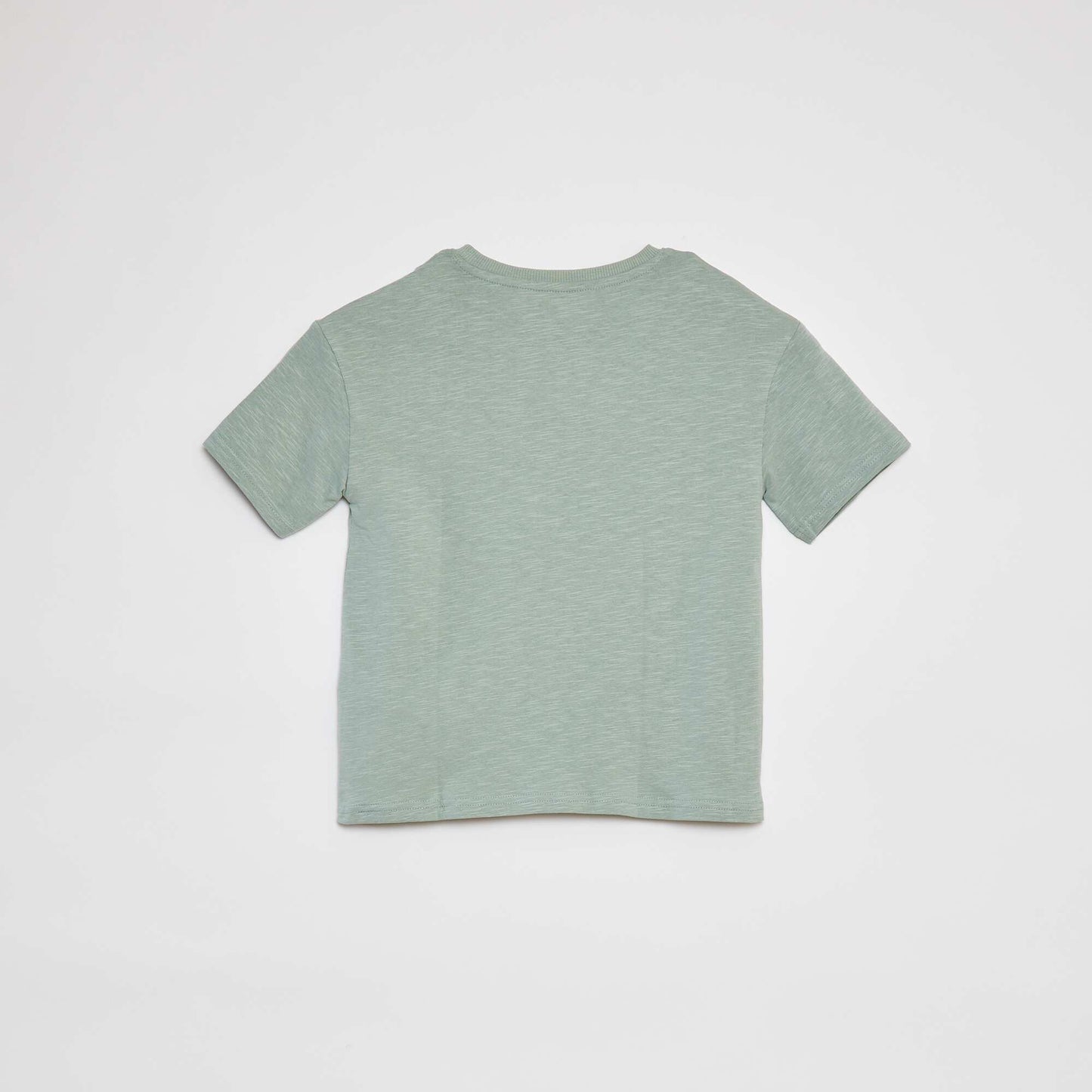 T-shirt uni avec poche VERT