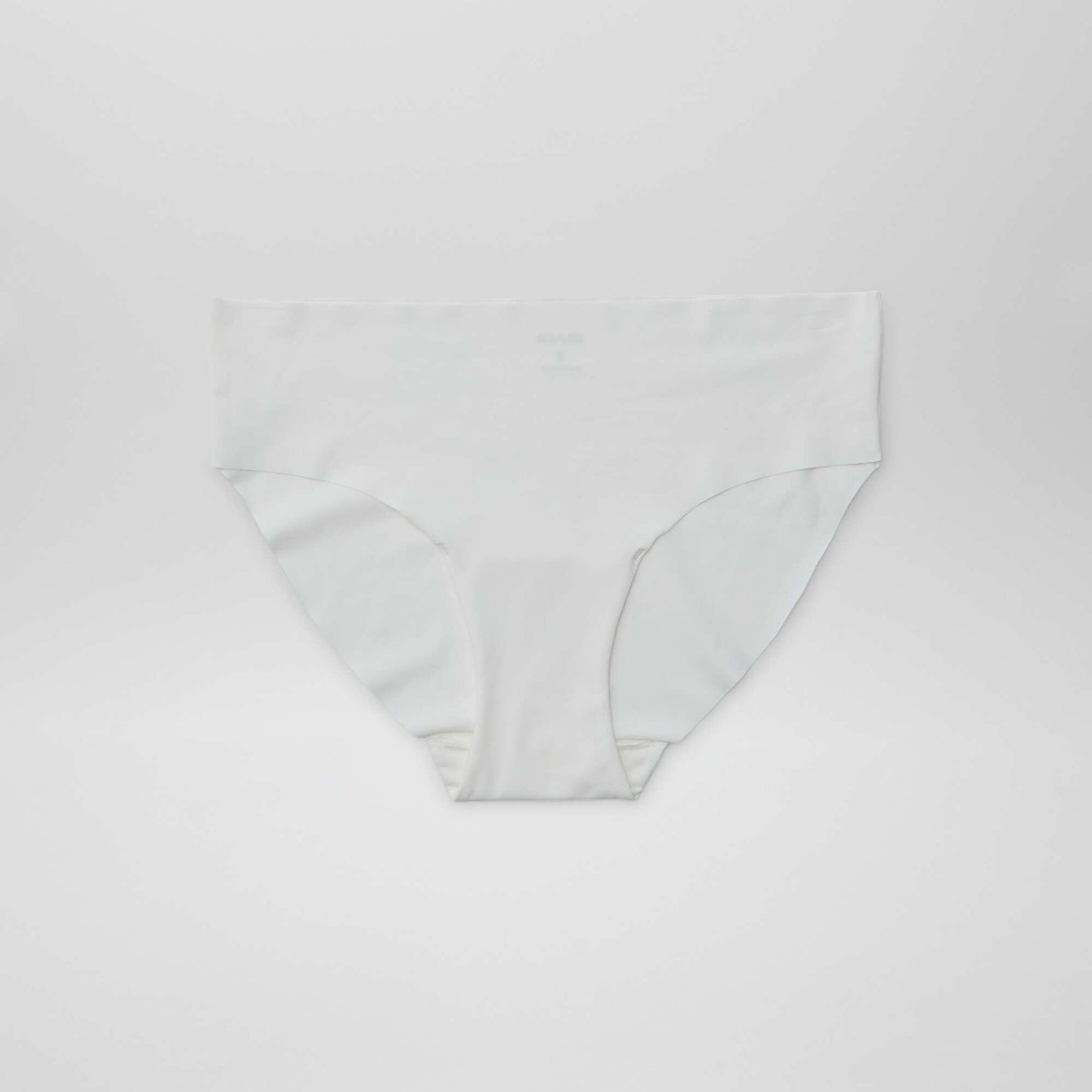 Lot de 2 culottes invisibles en microfibre BLANC