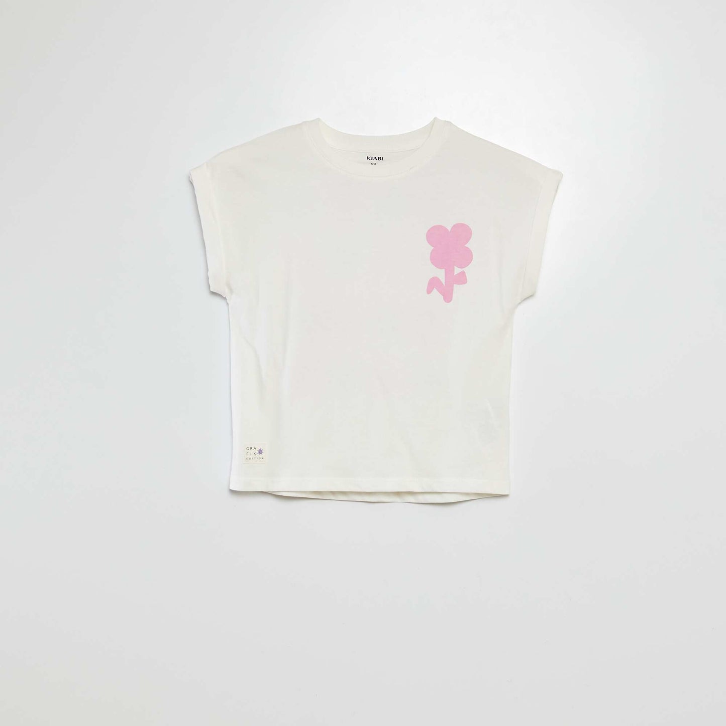T-shirt imprimé manches courtes - Grafik Edition BLANC