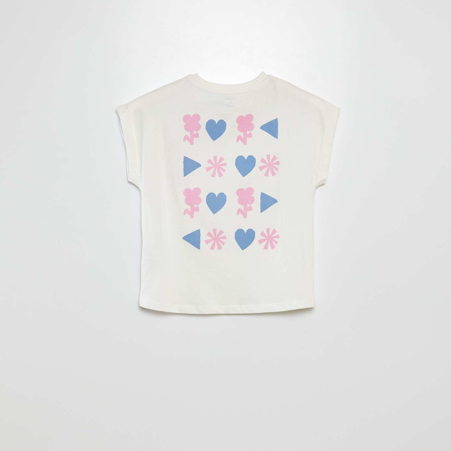 T-shirt imprimé manches courtes - Grafik Edition BLANC