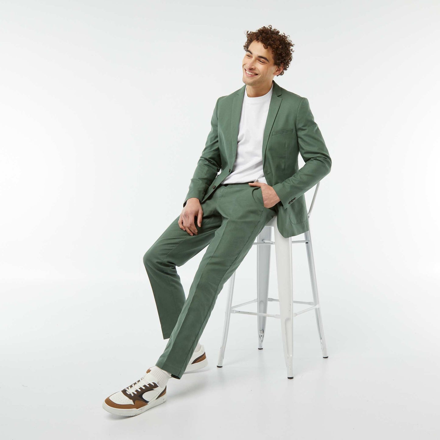 Veste de costume coupe ajustée / Slim fit VERT