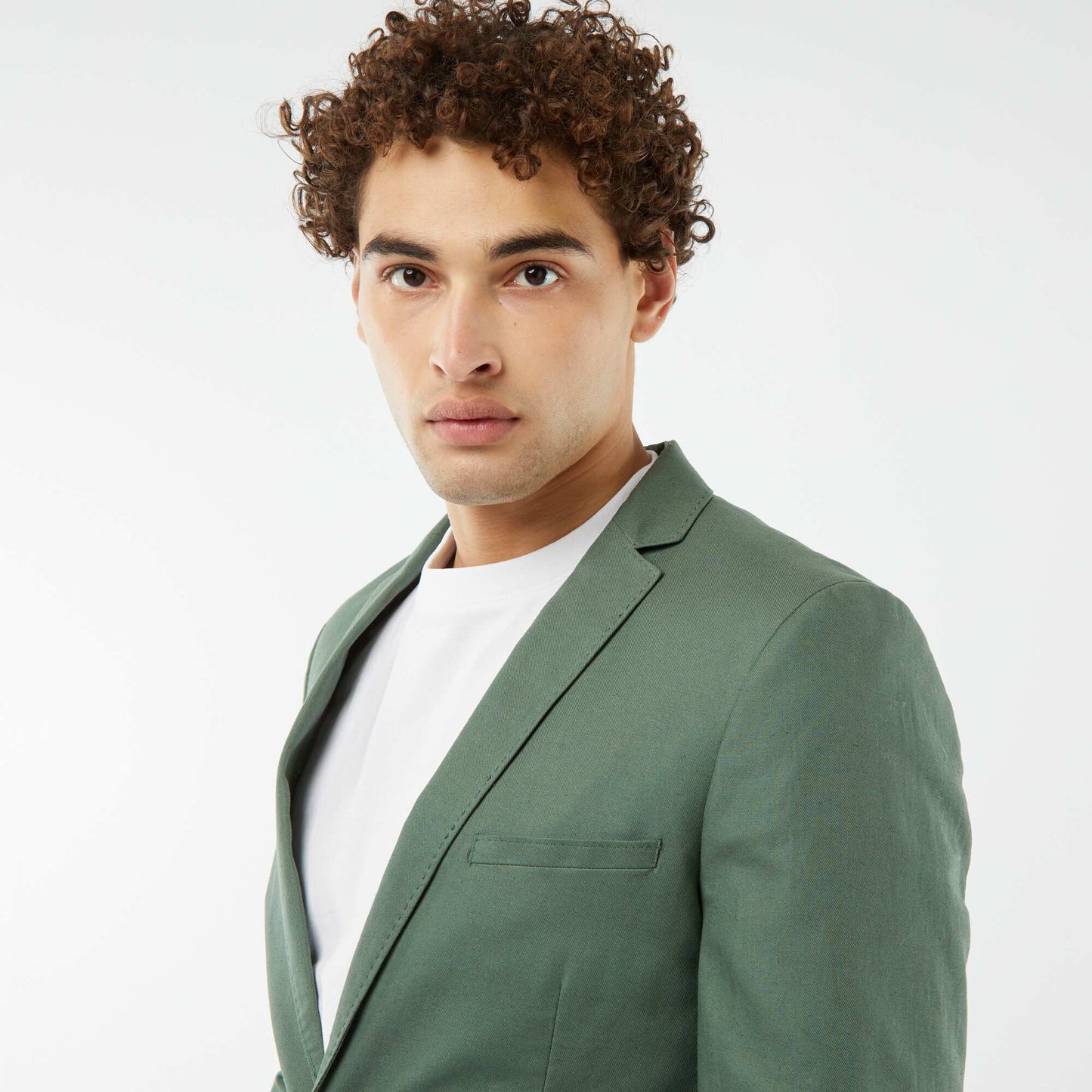 Veste de costume coupe ajustée / Slim fit VERT