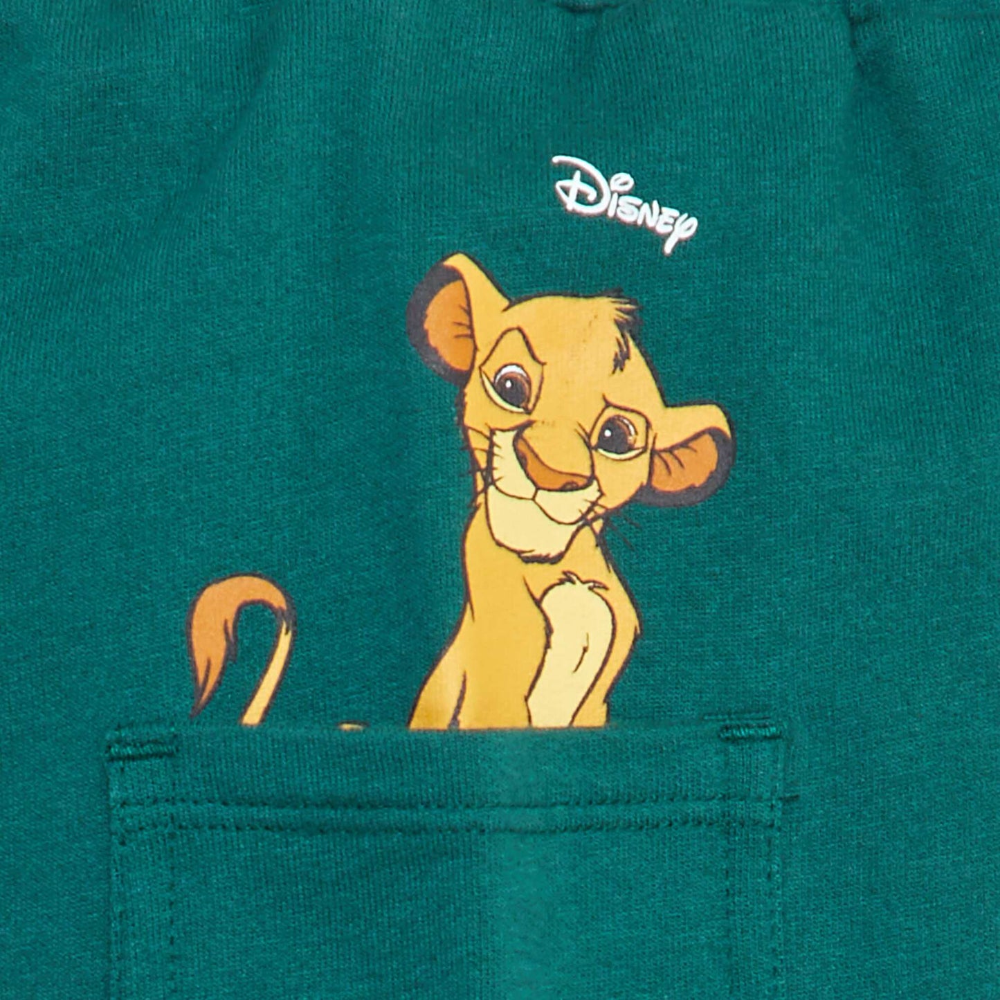 Jogging en french terry 'Disney' VERT