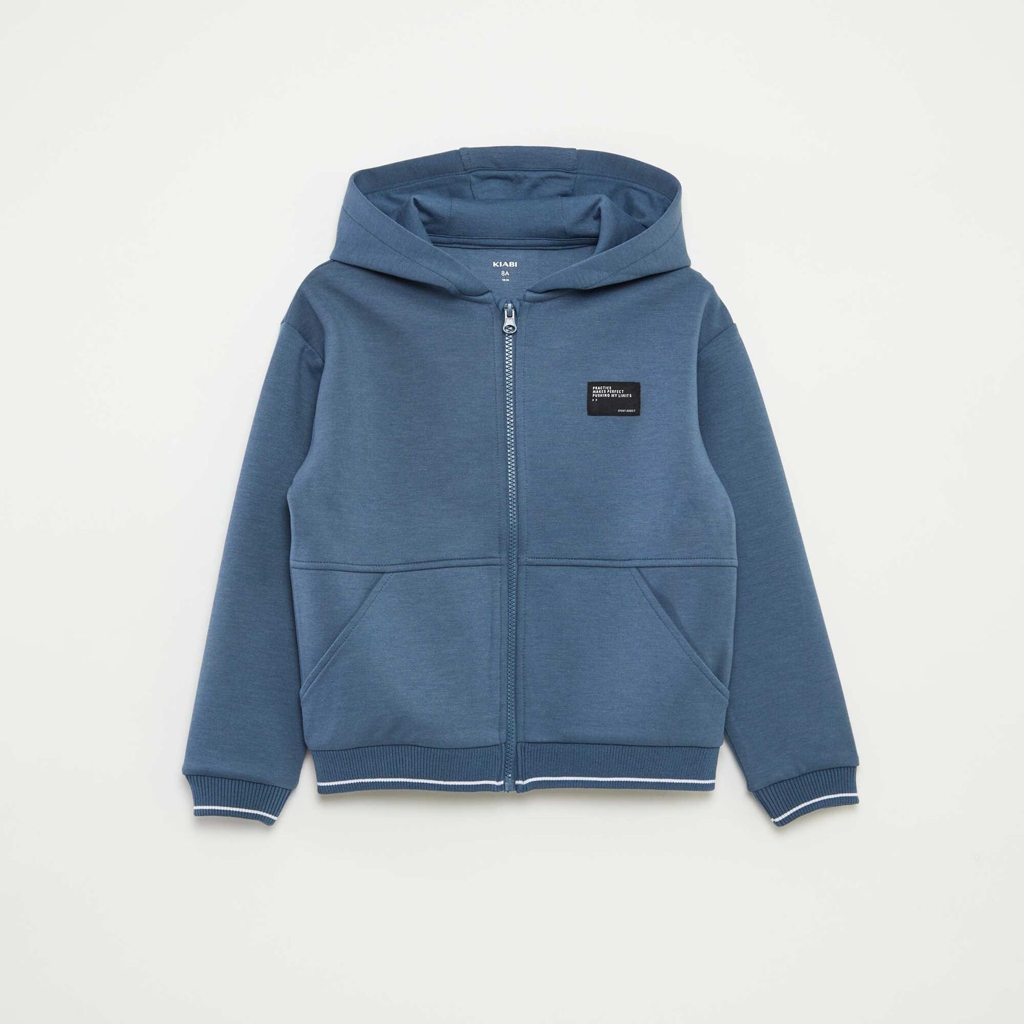 Sweat à capuche en matière douce NOIR