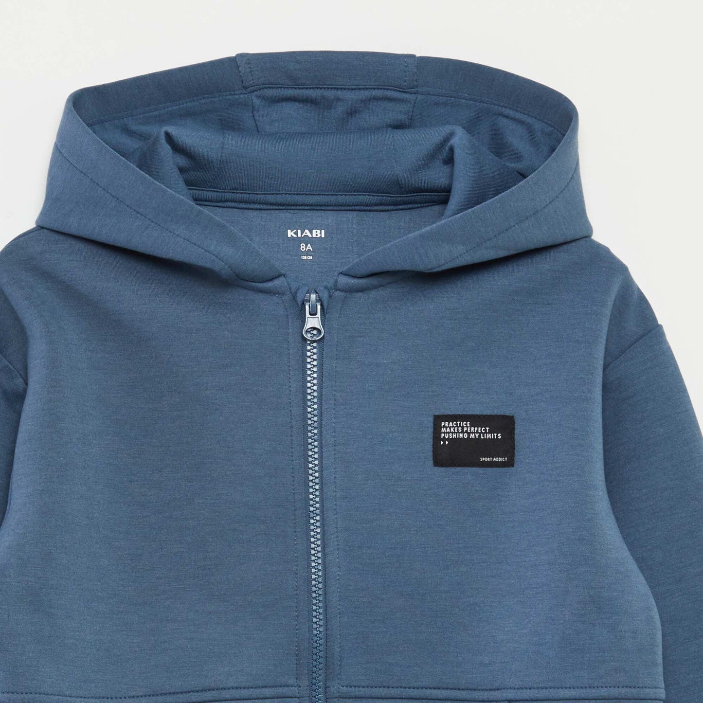 Sweat à capuche en matière douce NOIR