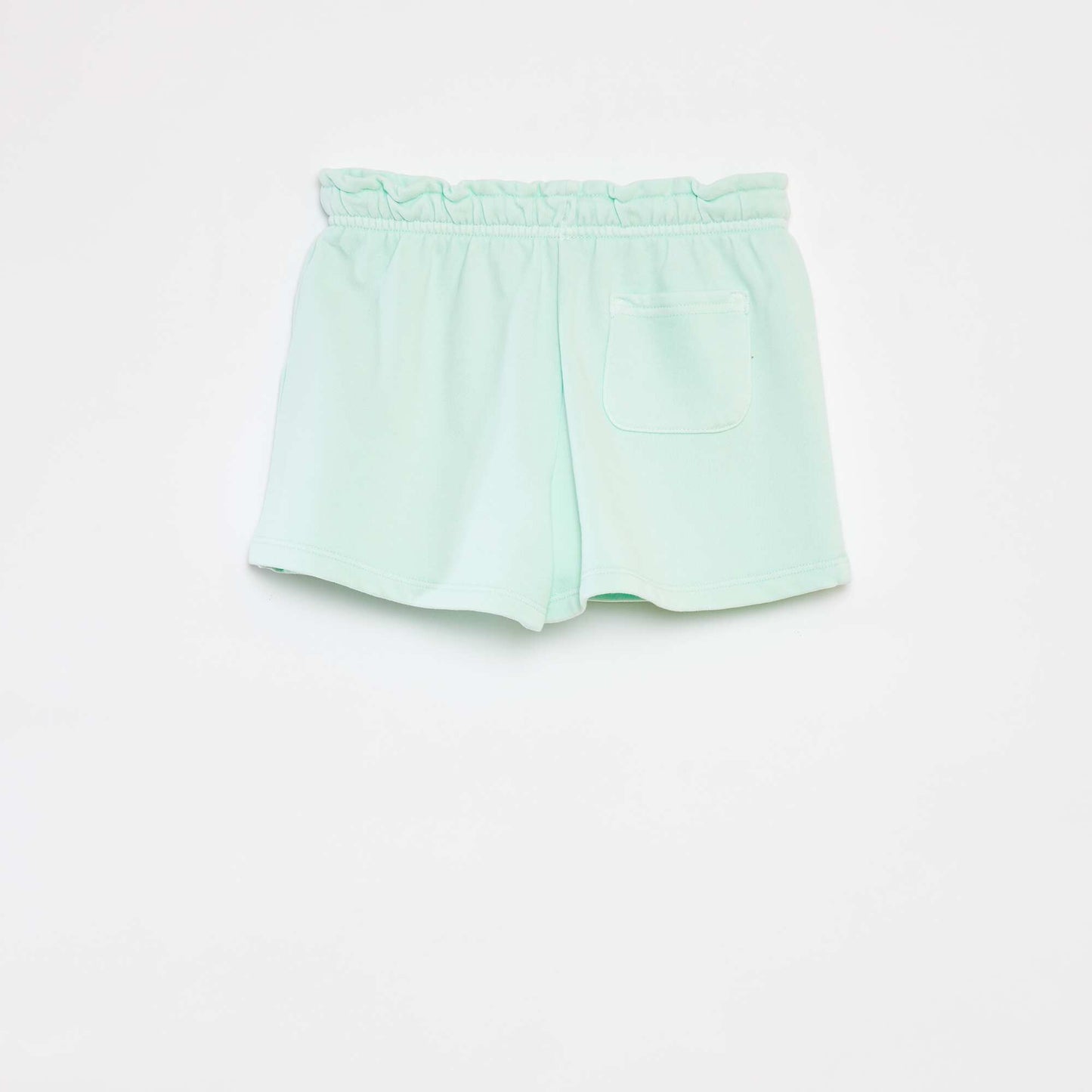 Short en molleton uni VERT
