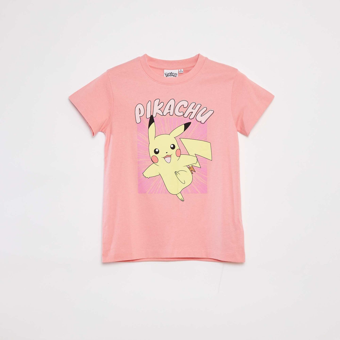 Ensemble pyjama 'Pokémon' 'Pikachu' short + t-shirt - 2 pièces ROSE