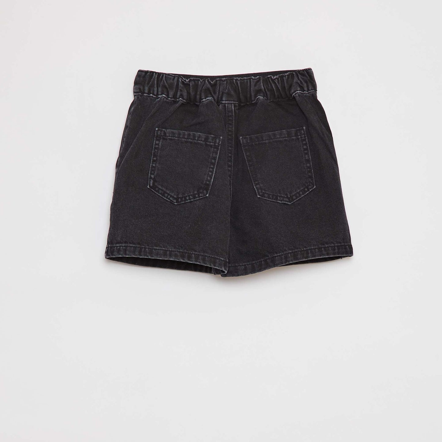 Jupe short en denim GRIS