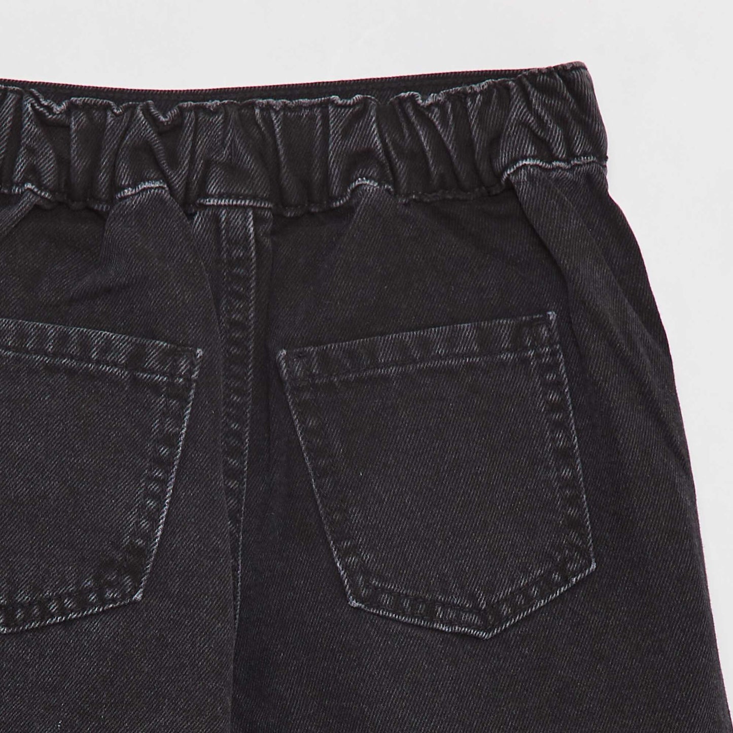 Jupe short en denim GRIS
