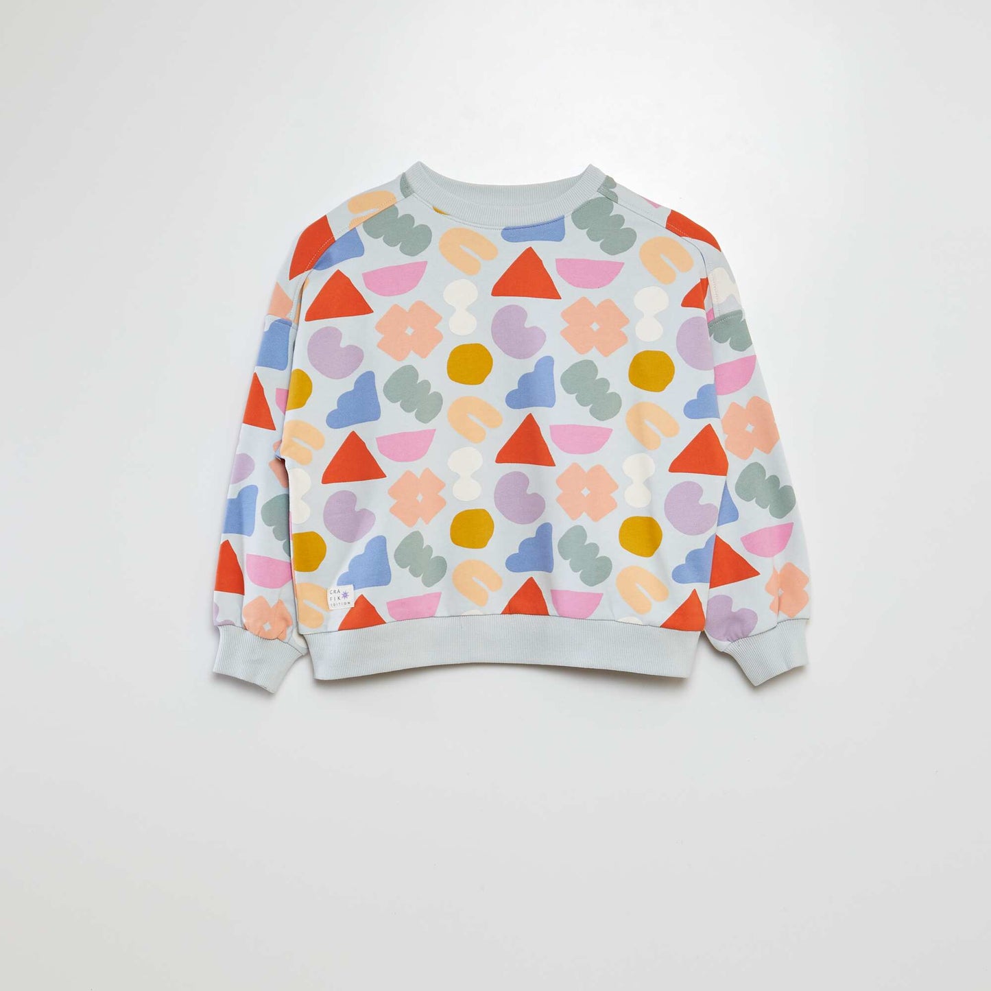 Sweat en molleton imprimé - Grafik Edition MULTICOLORE