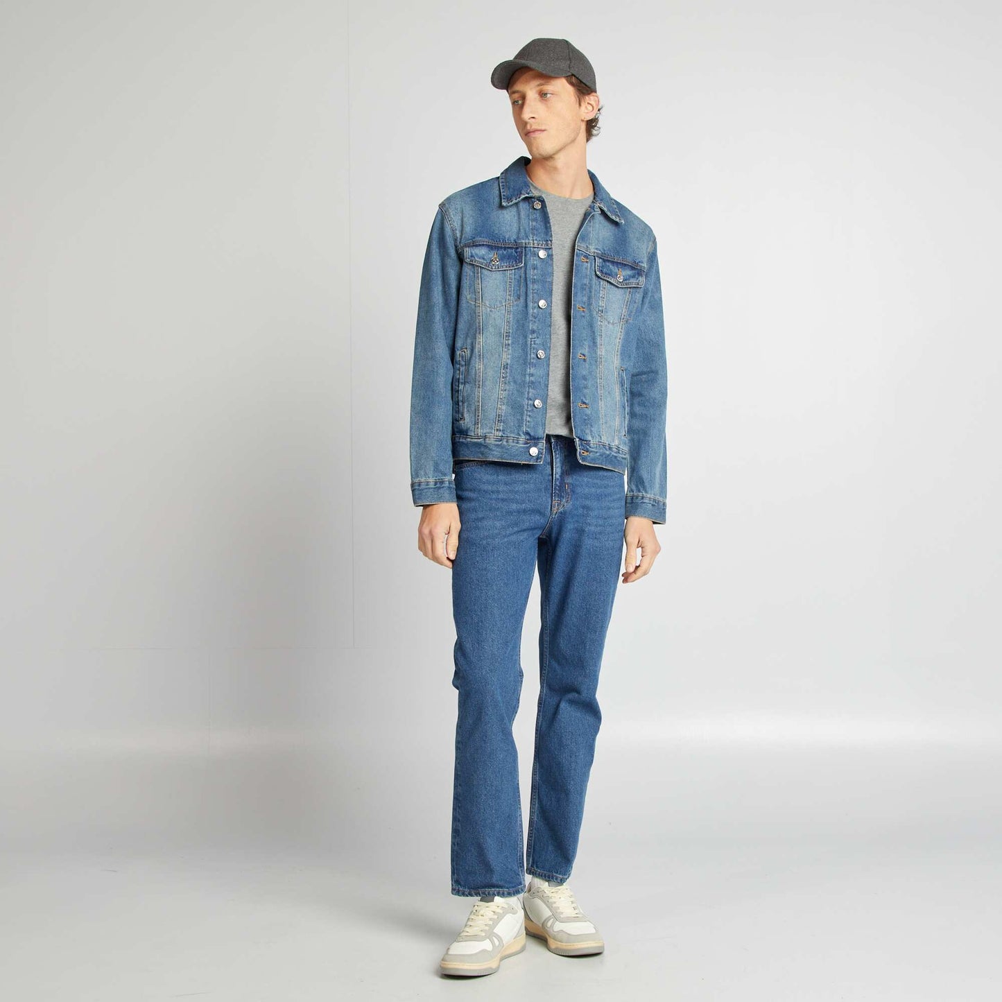Veste denim boutonnée DENIM
