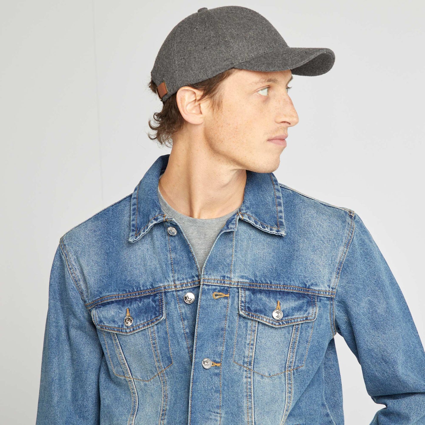 Veste denim boutonnée DENIM