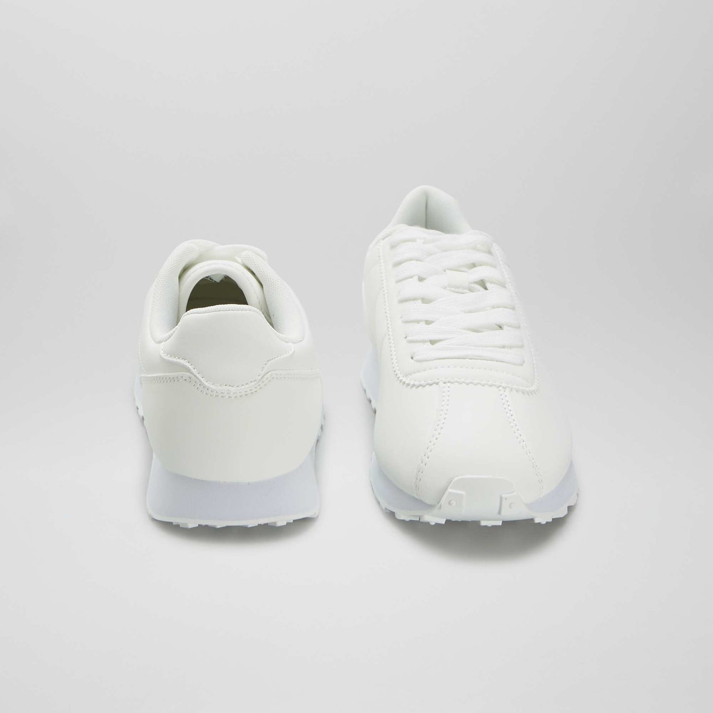 Baskets basses style rétro BLANC