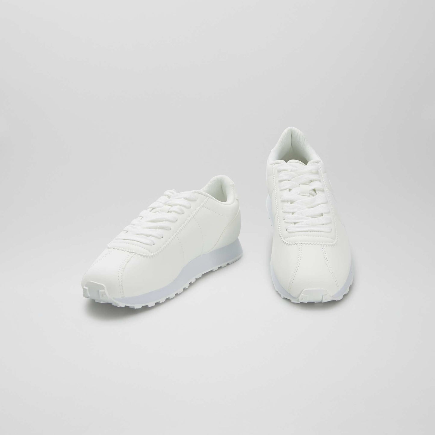 Baskets basses style rétro BLANC