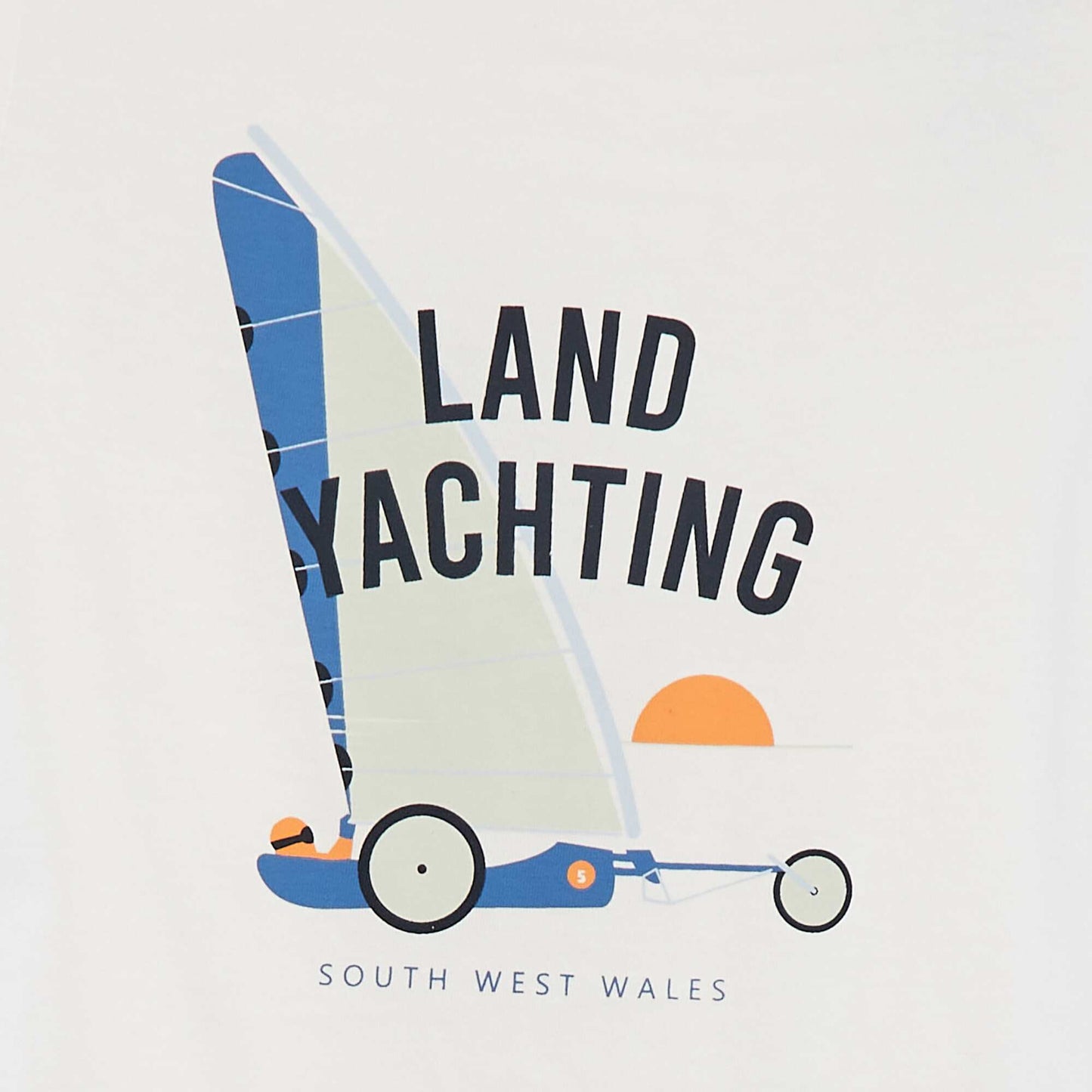 T-shirt imprimé manches courtes BLANC