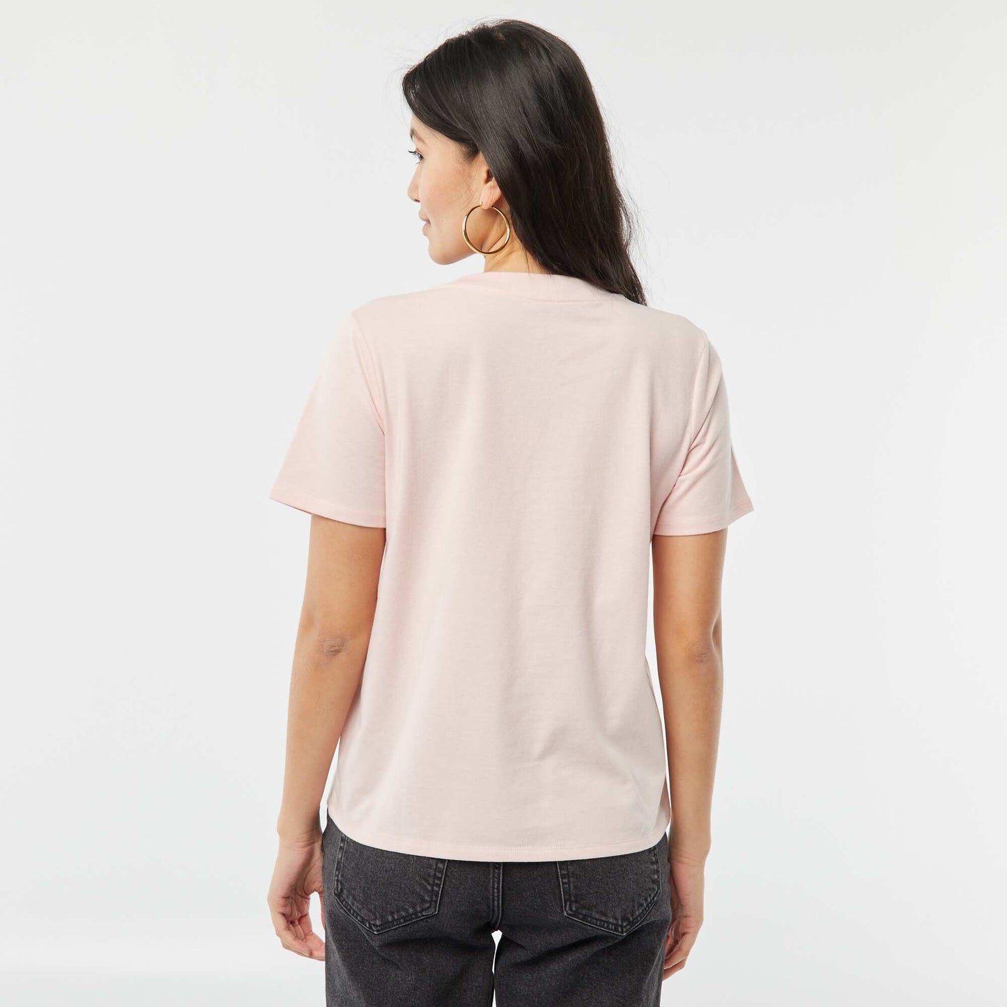 T-shirt à manches courtes avec broderies fantaisies ROSE