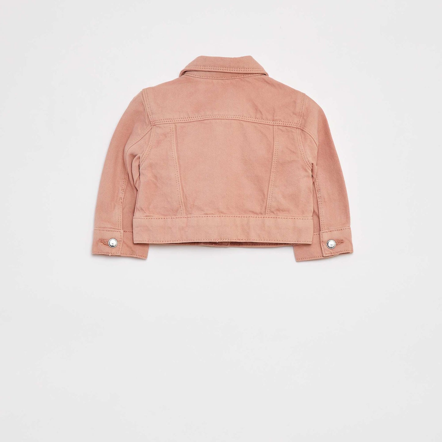 Veste denim avec ouverture pressionnée ROSE