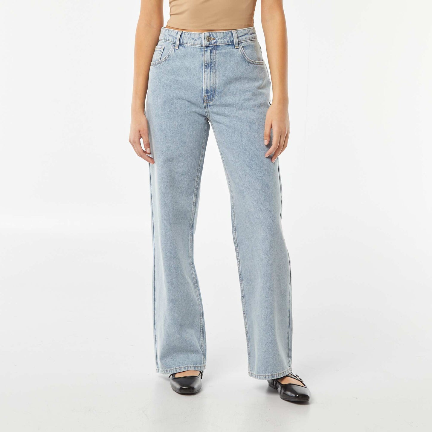 Jean large BLEU