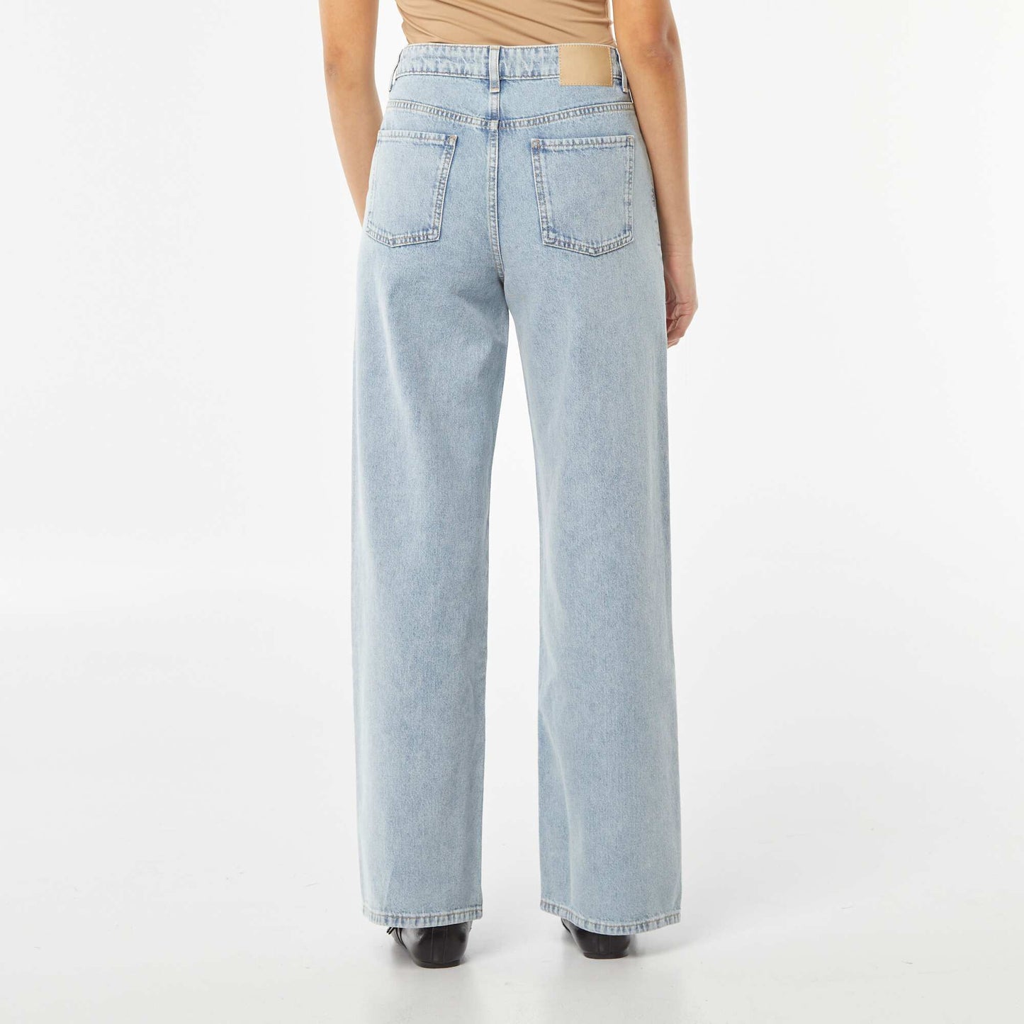 Jean large BLEU