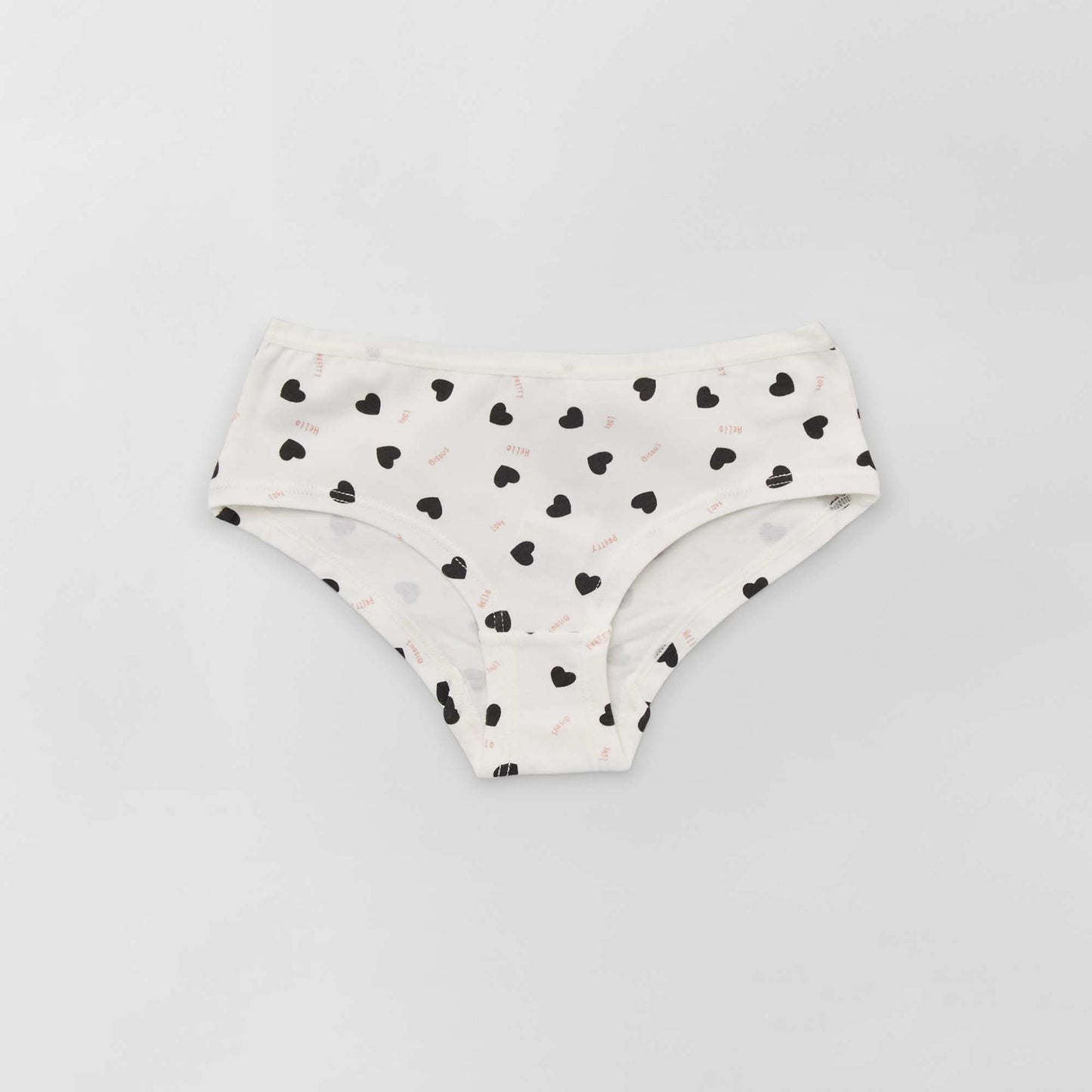 Lot de shorties rose panda