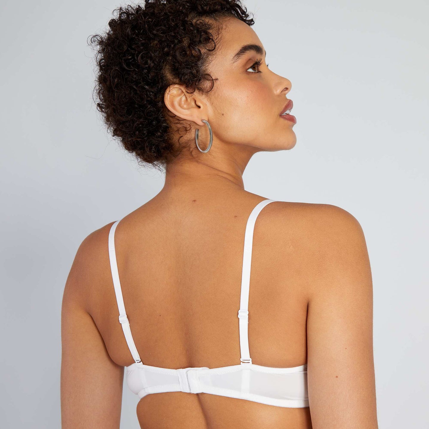 Soutien-gorge bandeau paddé Blanc