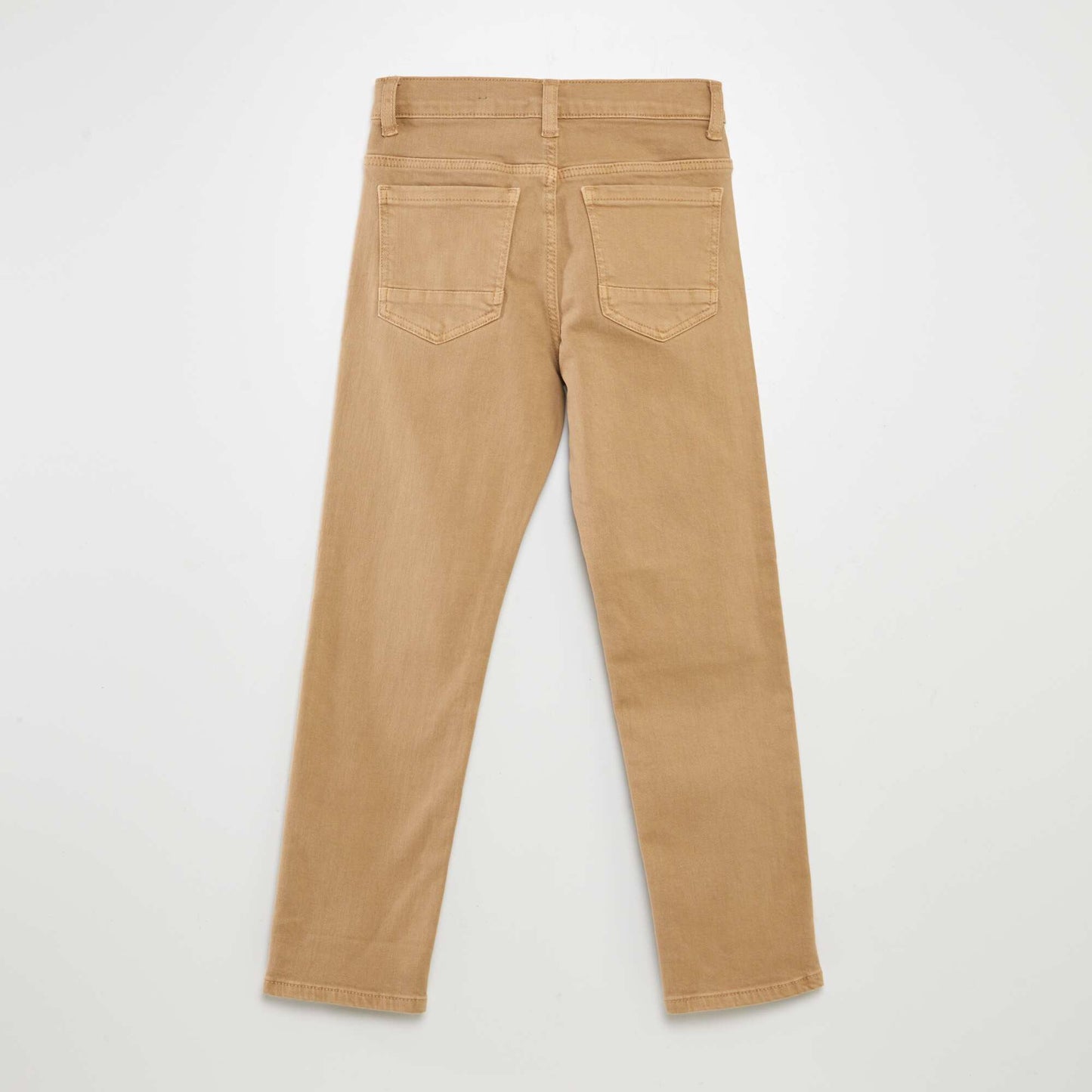 Jean slim à 5 poches Beige