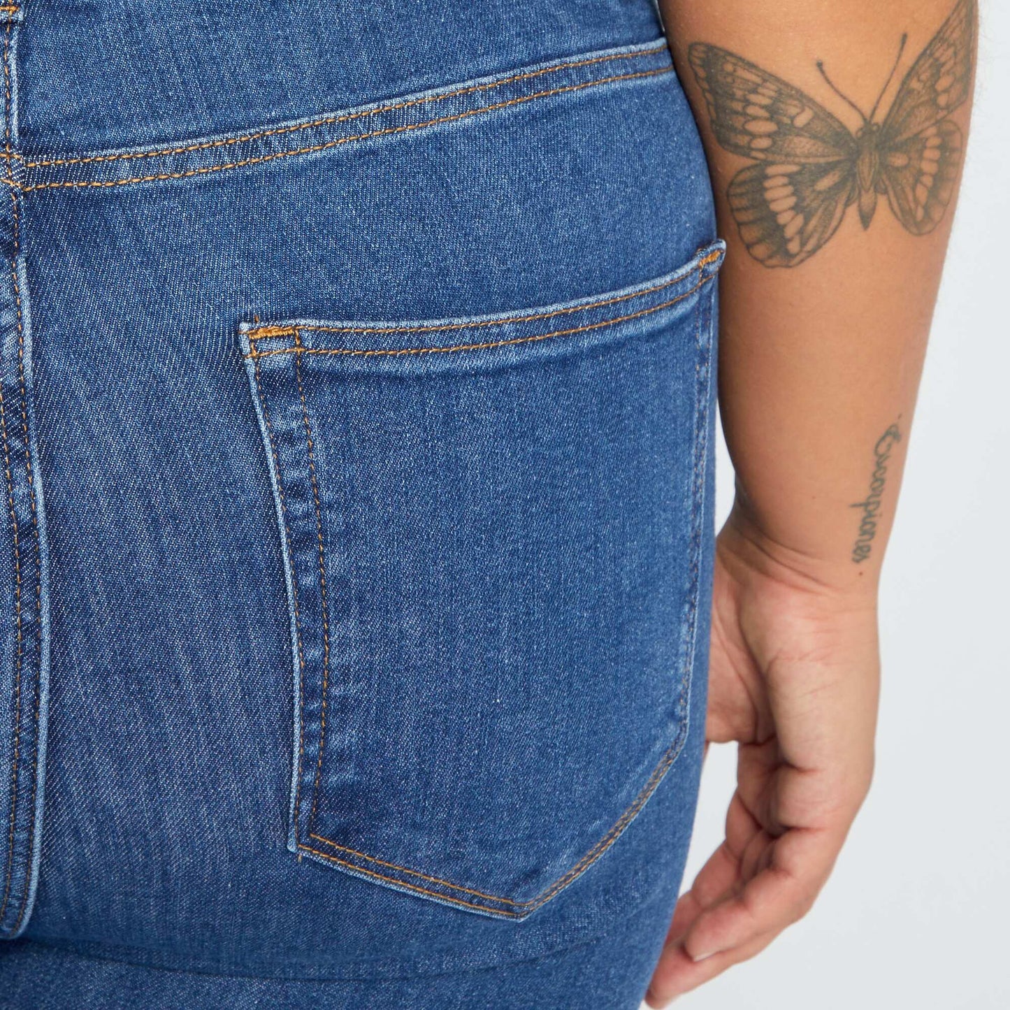 Pantalon skinny stretch - 5 poches Stone