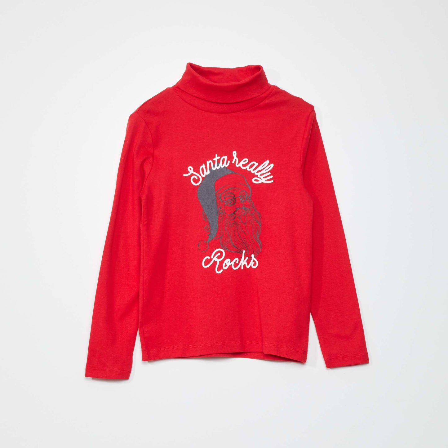 Sous-pull avec imprimé Rouge