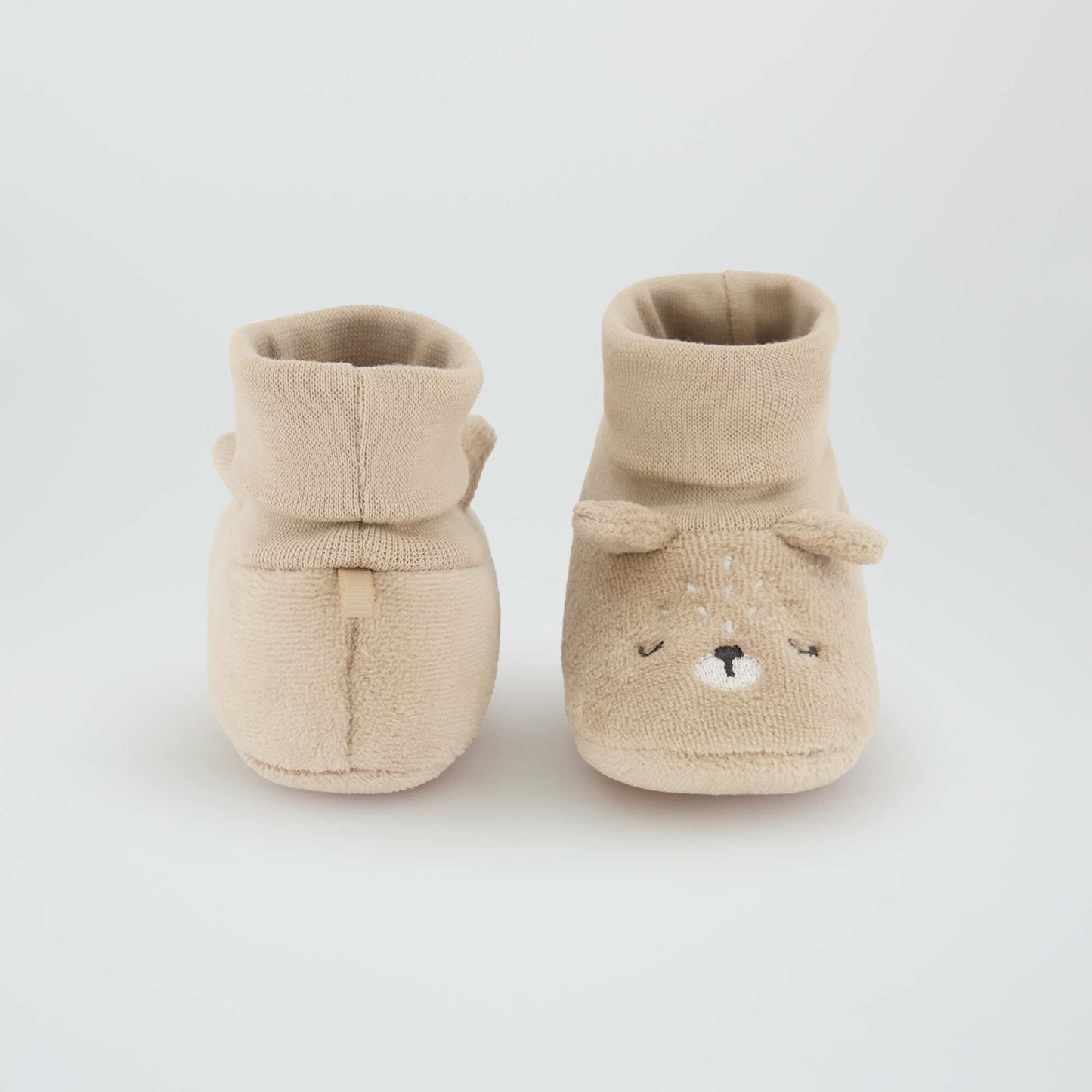 Chaussons Ours Beige