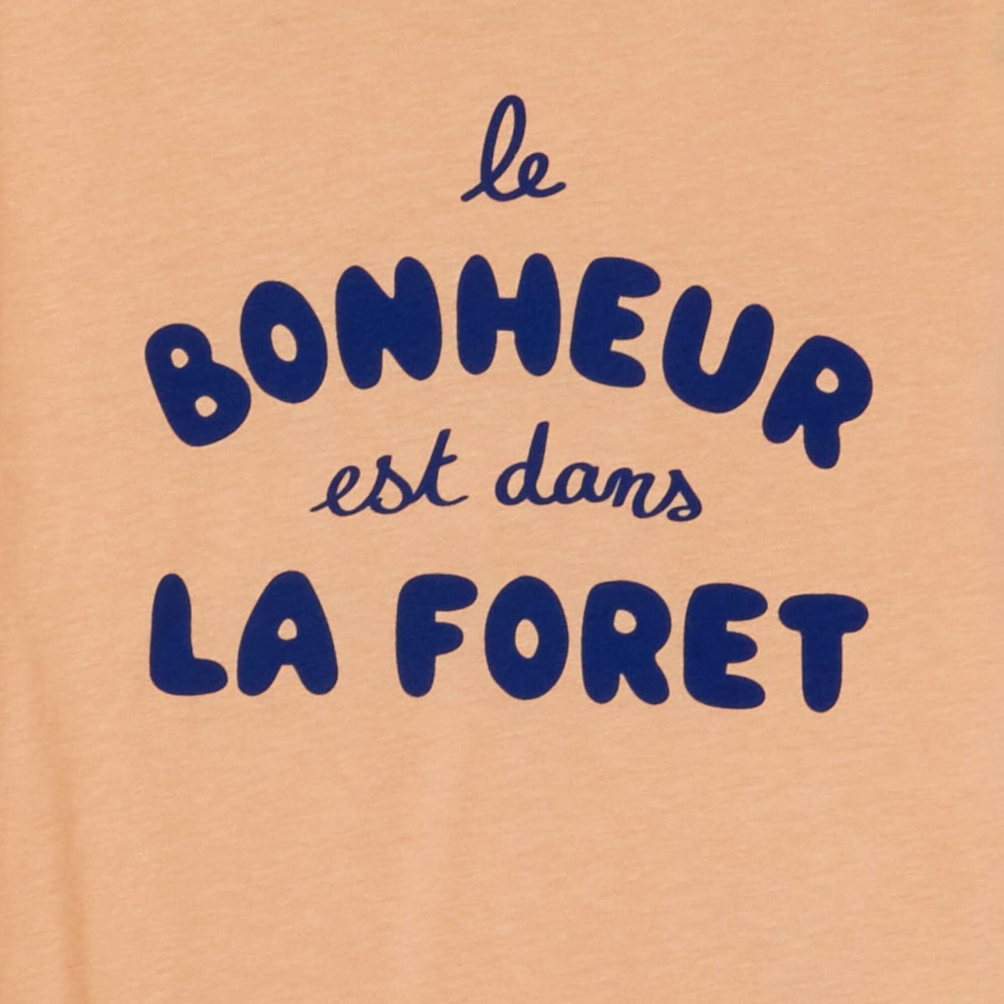 Tee-shirt manches longues imprimé Rose