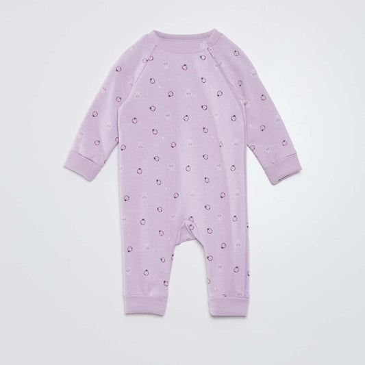 Pyjama dors-bien motif animaux Violet