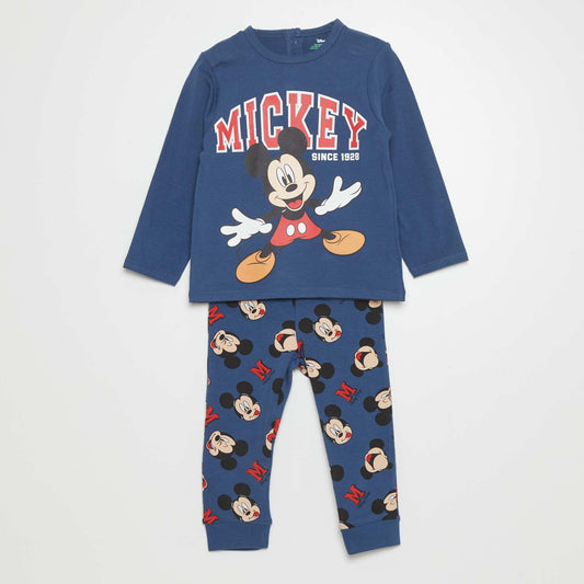 Ensemble pyjama t-shirt + pantalon Disney - 2 pièces Bleu