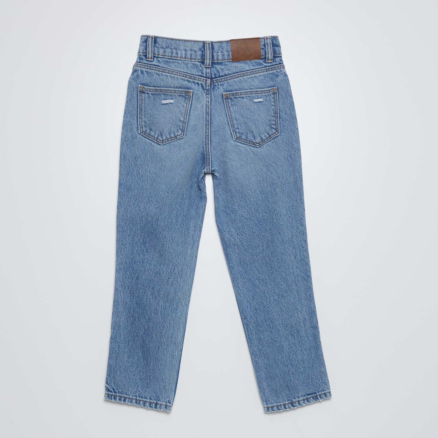 Jean droit à taille haute Stone