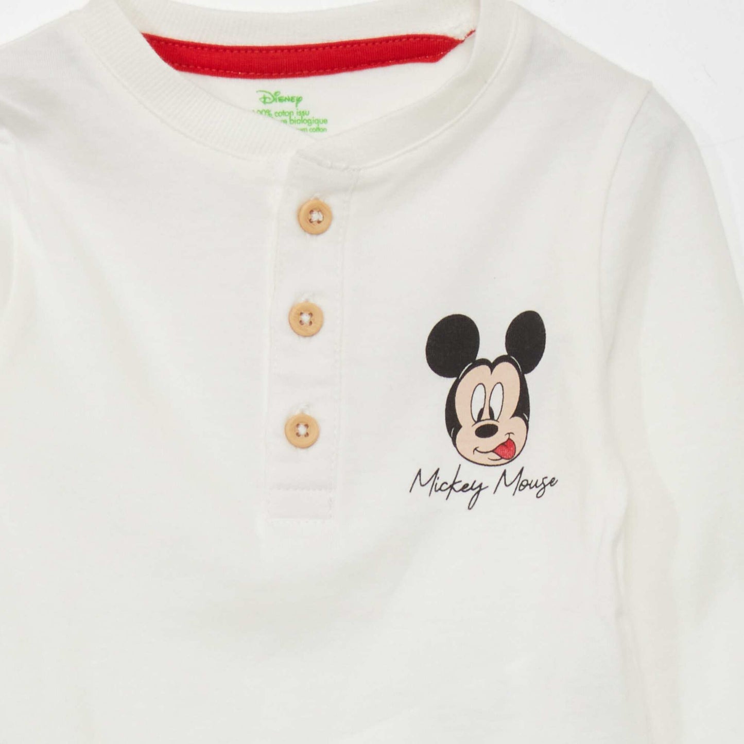 Body Mickey de Disney Blanc