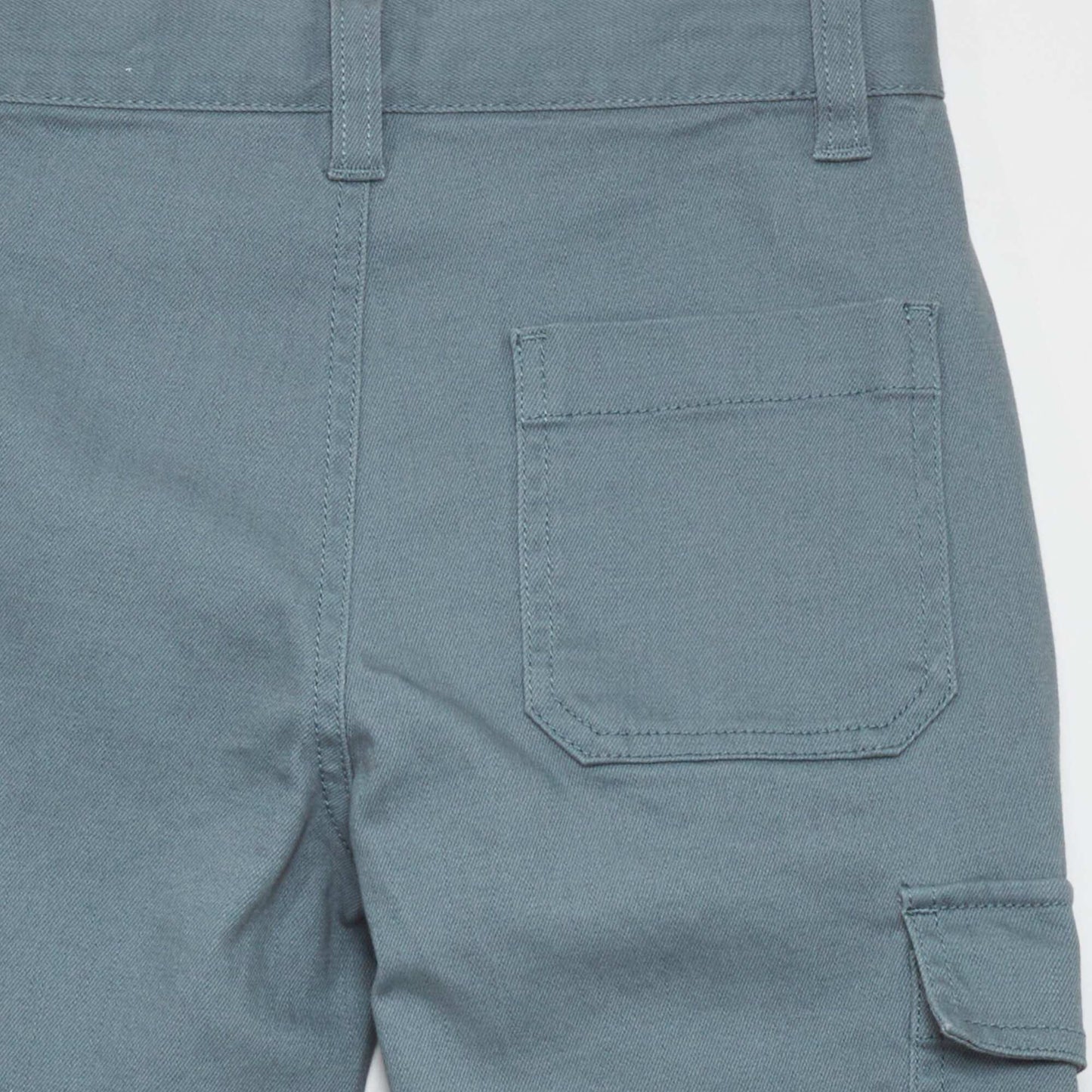 Pantalon slim fit à poches Bleu