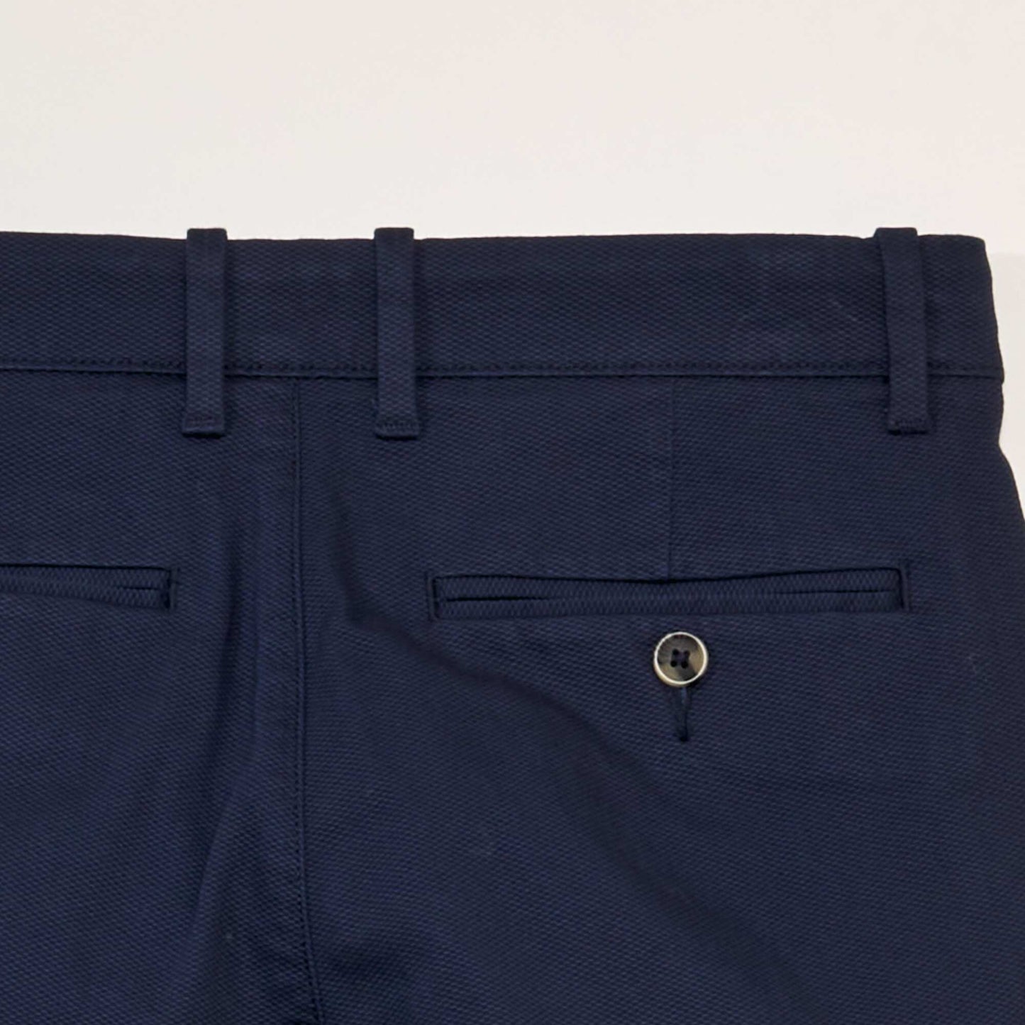 Pantalon chino en twill Bleu marine