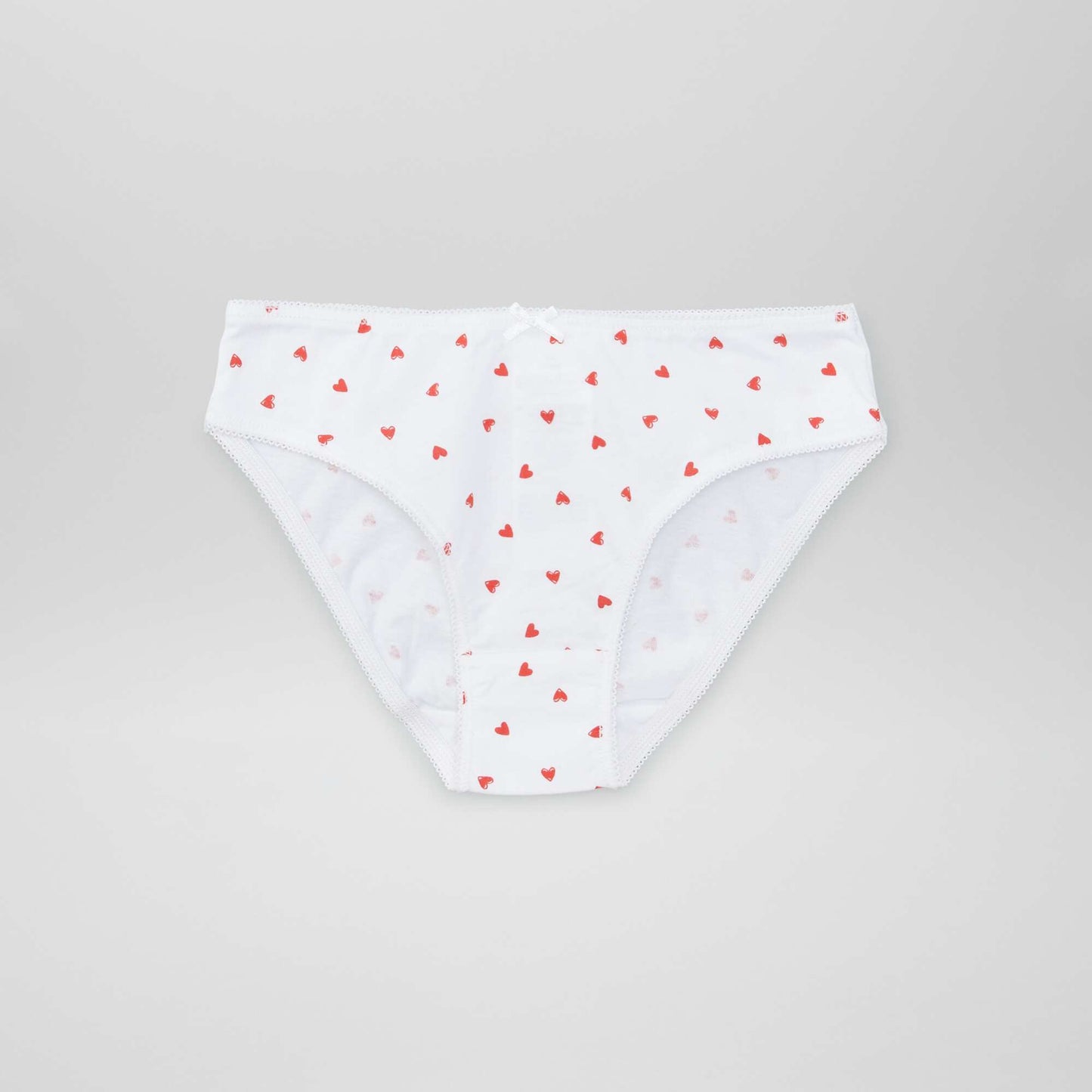 Lot de 7 culottes Blanc/rose/rouge