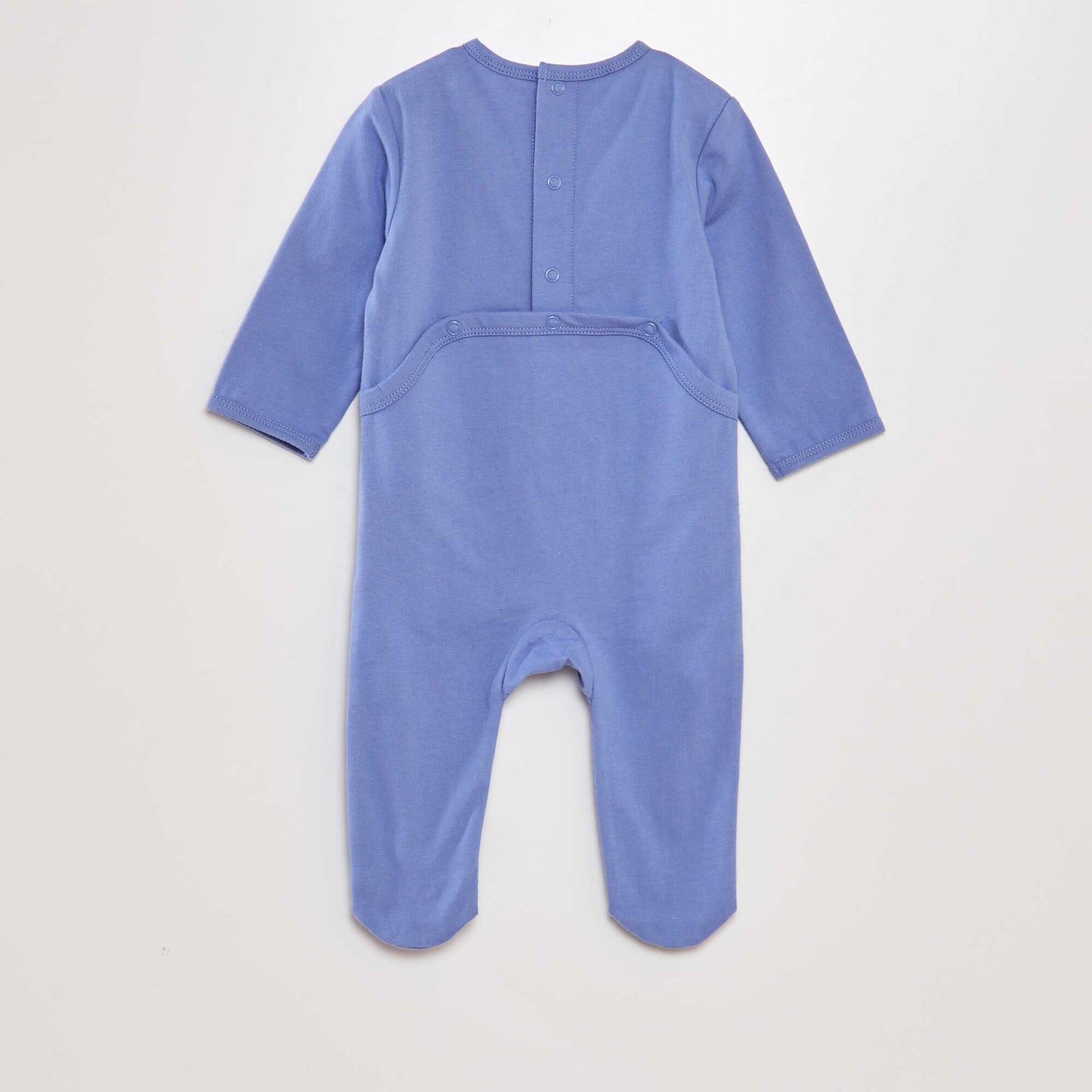Pyjama dors-bien en coton Bleu