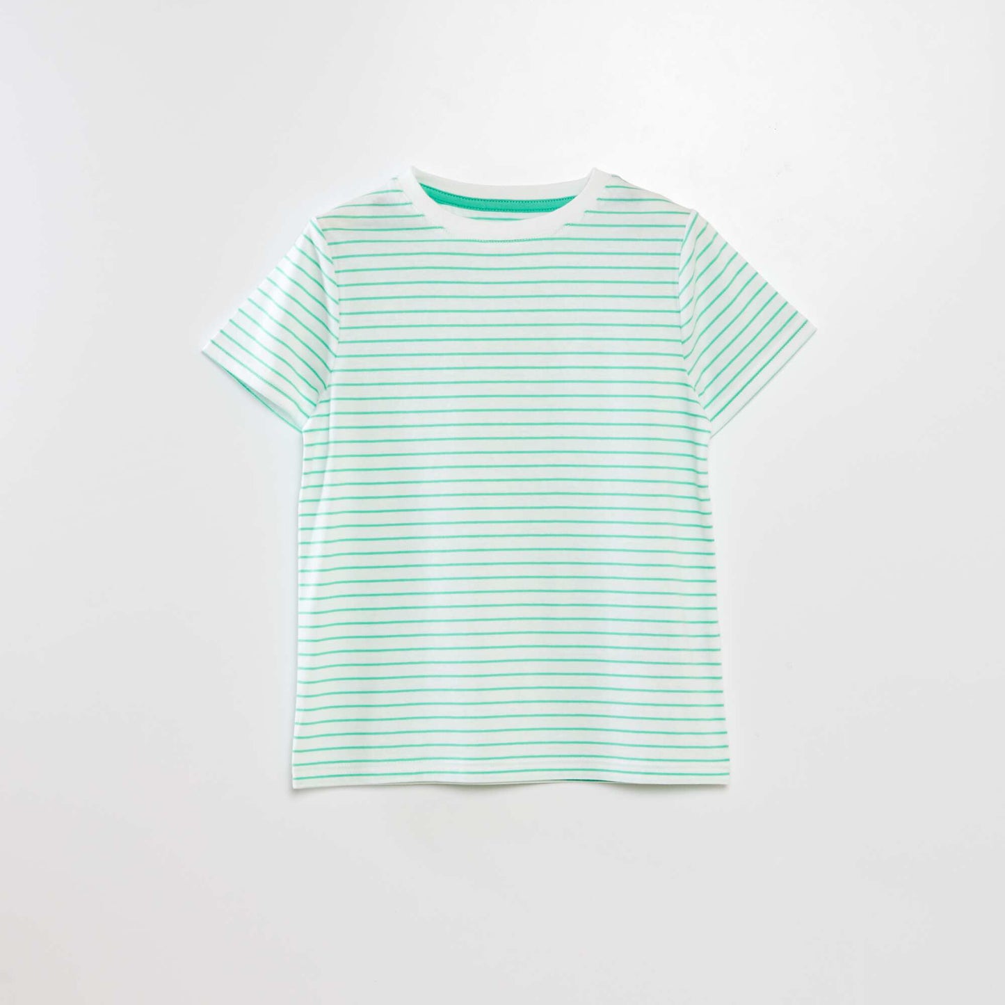 T-shirt rayé Vert