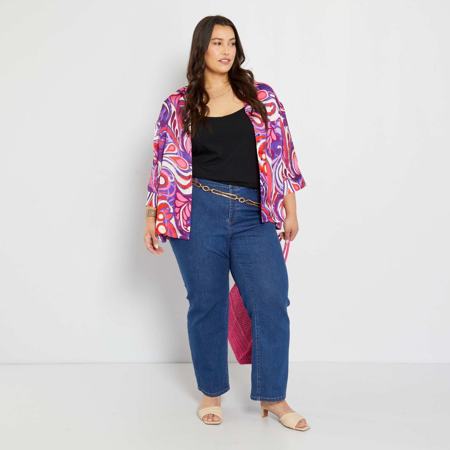 Débardeur fines bretelles noir